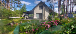 Lawendowy Domek nad jeziorem Szteklin